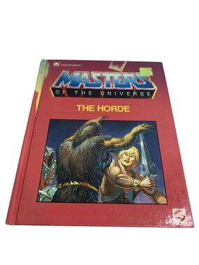 Masters of the Universe The Horde Golden Book HC 1985 He-Man MOTU Vintage Story